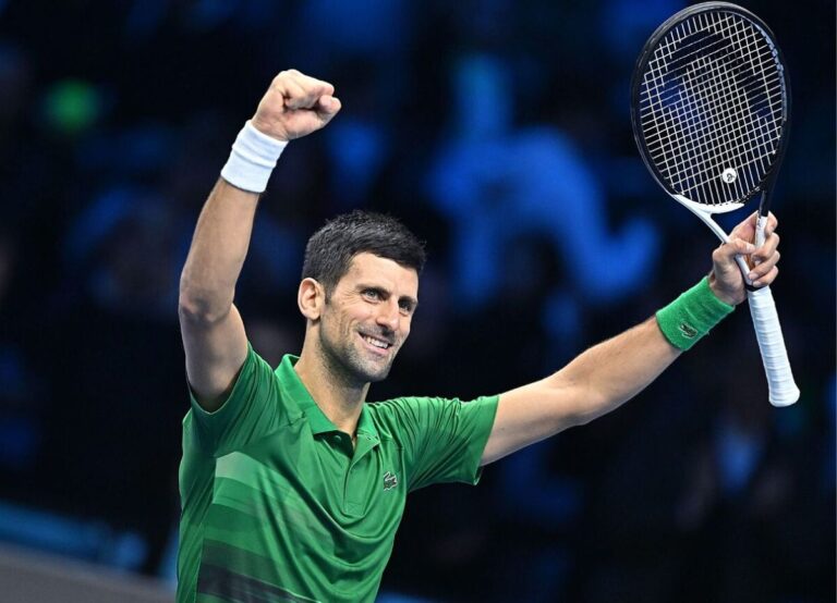Novak Djokovic in his Game