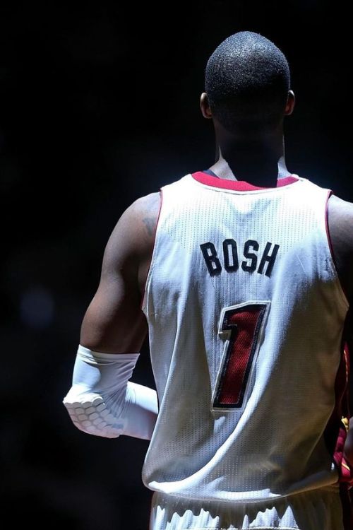 Chris Bosh In Jersey No. 1