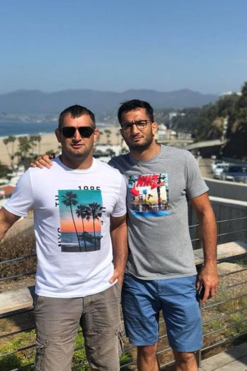 Gegard Mousasi With His Brother 