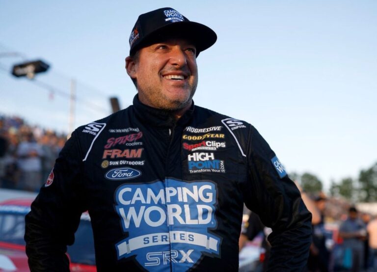 Former NASCAR racer Tony Stewart