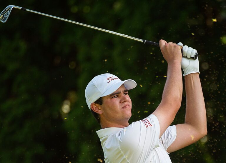 Beau Hossler Playing Golf