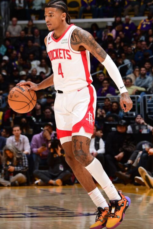 NBA Shooting Guard Jalen Green Playing For The Rockets