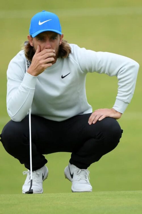 Tommy Fleetwood in Golf Course 