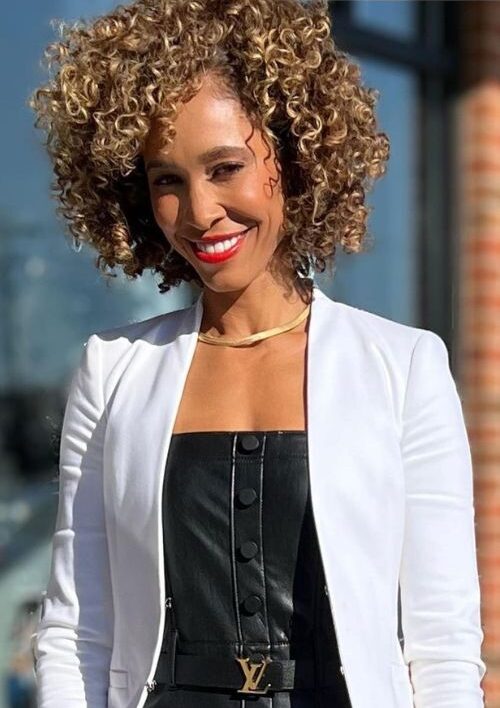 Sage Steele Smiling