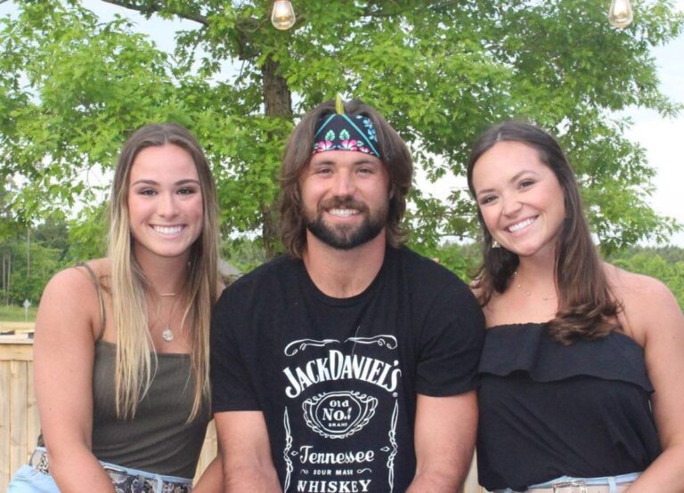 Gardner With His Sister Callie And Meredith