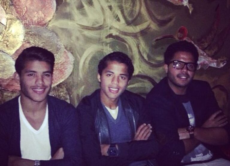 Giovani Dos Santos With His Brother Eder And Jonathan