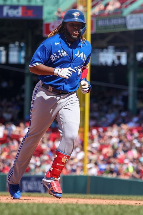 Vladimir Guerrero Jr Moving To His Position