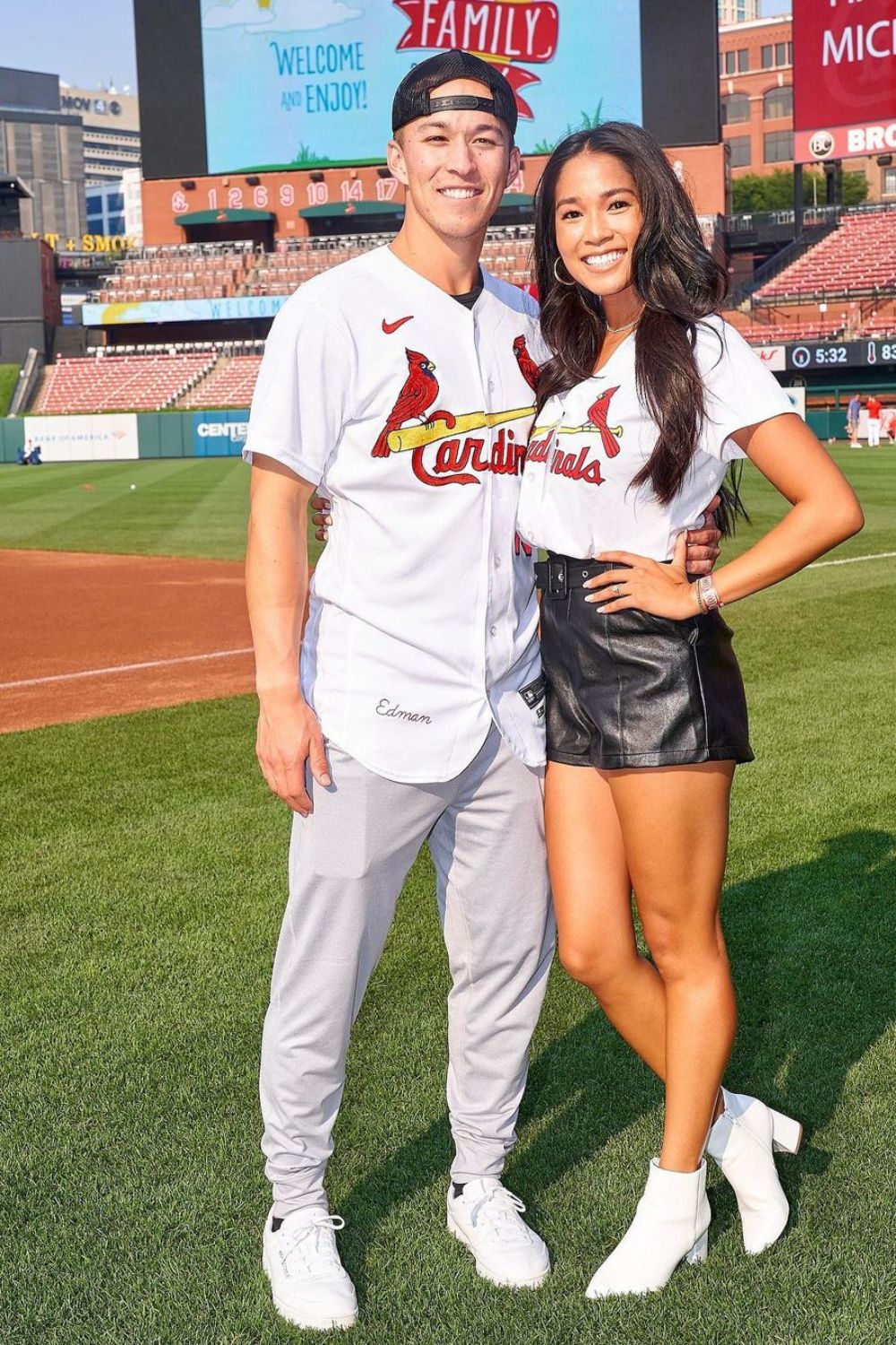 Tommy Edman brother sister baseball Cardinals Twins