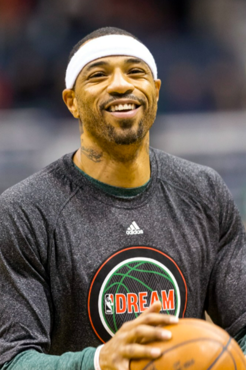 Kenyon Martin With A Smiley Face.