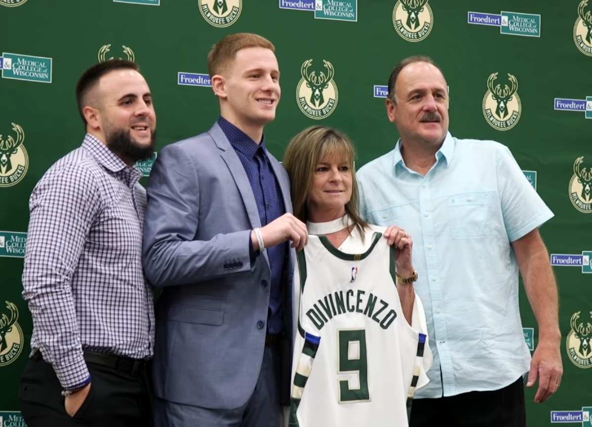 Donte Divincenzo’s Family