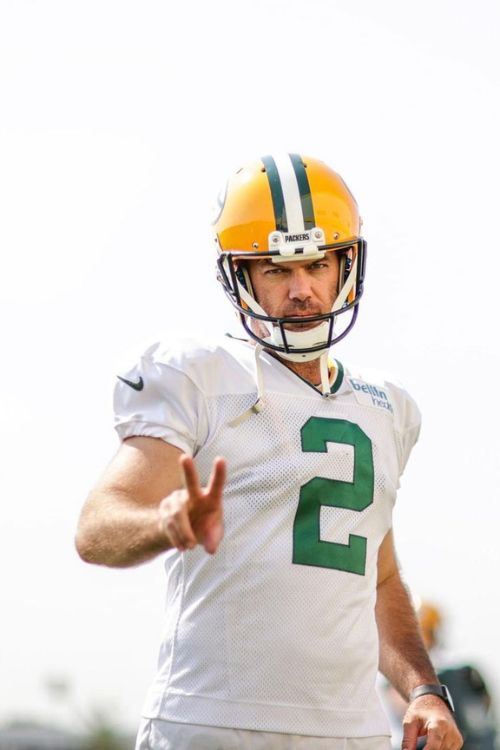 Mason Crosby During Practice