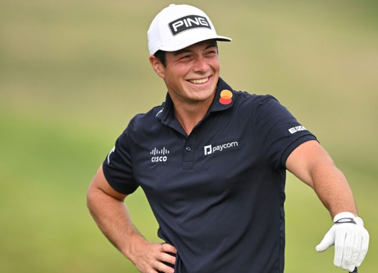 Viktor Hovland Smiling