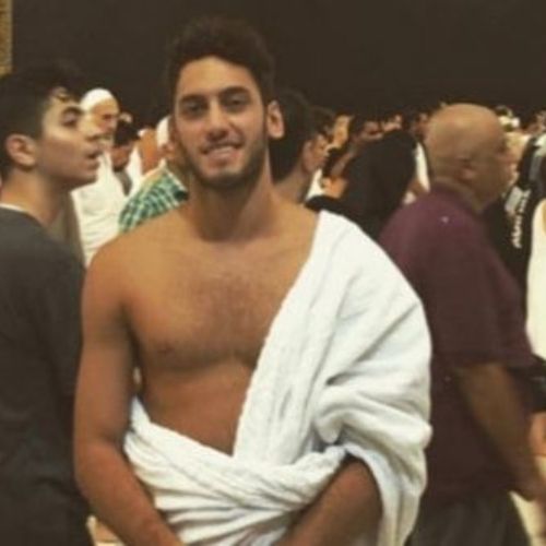 Hakan Calhanoglu At Kabba