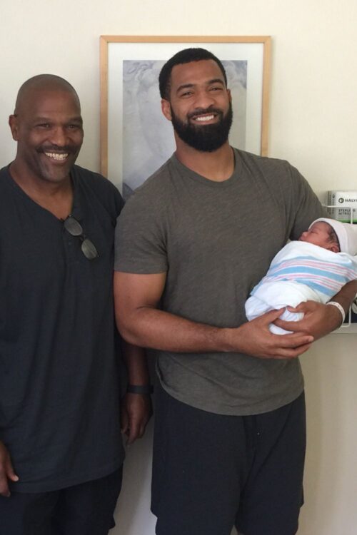 Spencer Paysinger And His Father