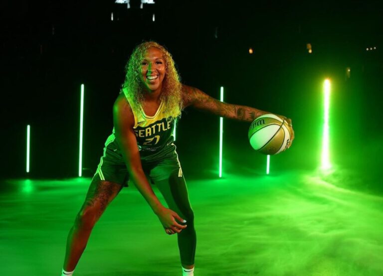 Mercedes Brianna Russell Posing For A Photo