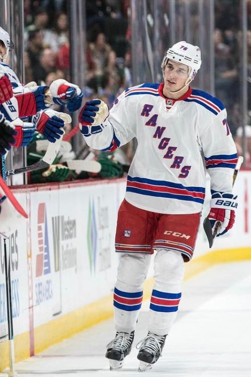 Brady Skjei During A Game