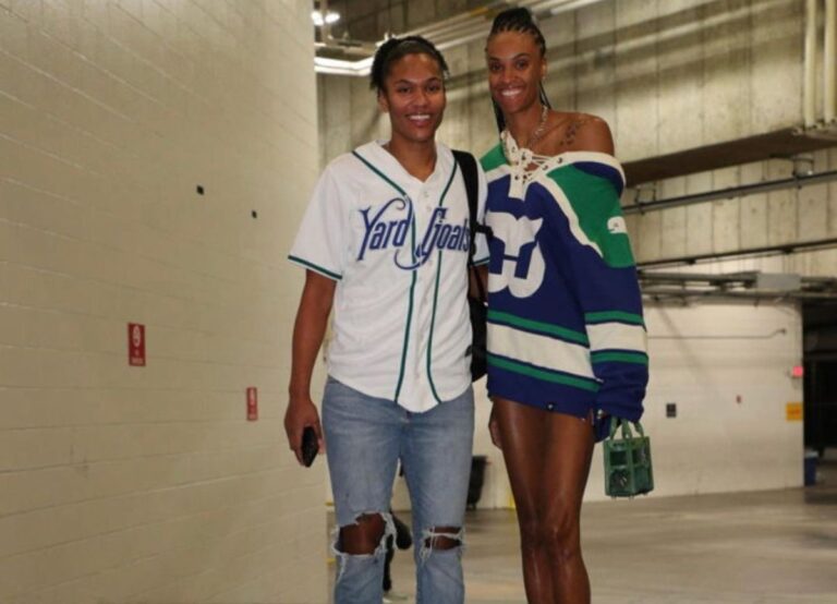 Alyssa Thomas Pictured With Girlfriend DeWanna Bonner In 2022