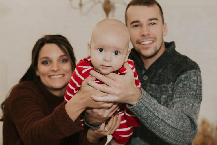 Caitlynn And Ben Rhodes Pictured With Their Son 