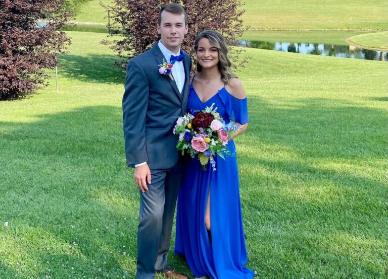 Ben Rhodes Pictured With His Wife Caitlynn Rhodes Attending A Wedding In 2021
