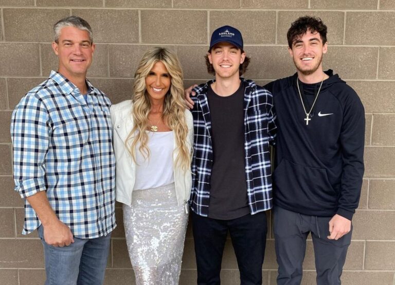 Cody Belllinger Pictured With His Brother Cole Bellinger And Parents Clay And Jennifer