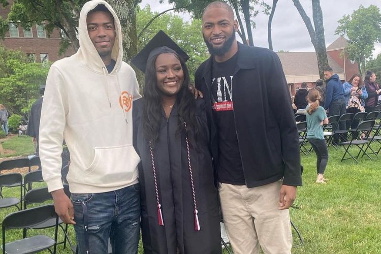 Darrell Smith Jr And Brandon Smith Pictured With Their Sister Britany In 2022