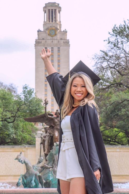 Kelly Is All Smile As She Graduates From The University of Texas In 2021