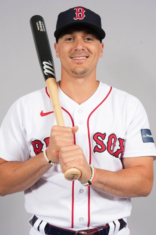 Enrique Hernandez Pictured In His Boston Red Sox Kit As He Gears Up For The 2023 Season