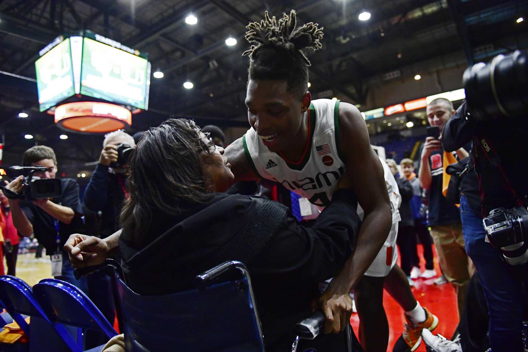 Lonnie With His Grandmother