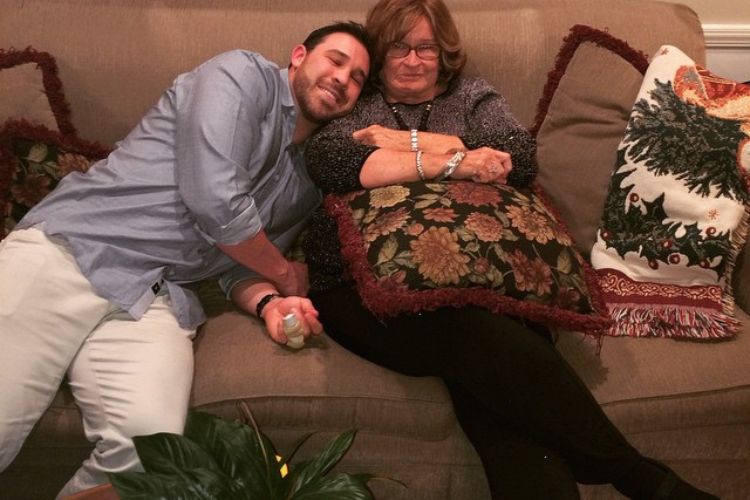 Jason Kipnis Pictured With His Mom, Kay Kipnis In 2015