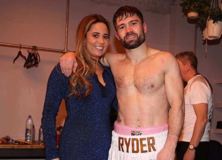 John Pictured With His Wife Nancy Bizzle After A Match In 2022