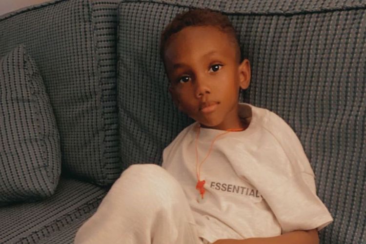 Zina Johnson Shared The Photo Of Their Son Kassim On Her Instagram Handle In 2022 On His Fifth Birthday