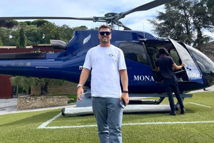Dalton Sargeant Lands In Saint Tropez Ahead Of His Brother's Race In 2022