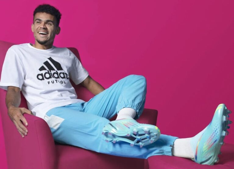 Luis Diaz Models For Adidas For Their Campaign In 2022