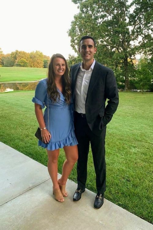 John Kornet Pictured With His Wife Kori Kornet In 2020