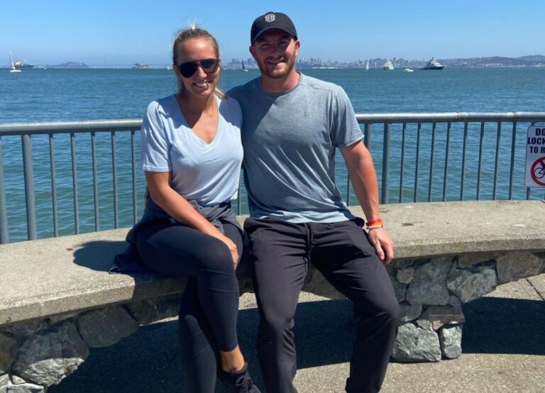 Robbie Grossman Pictured With Girlfriend Amanda Sedley In 2020 At Crissy Field, California