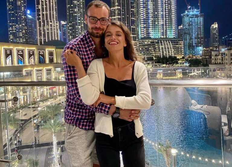 Roman Safiullin Pictured With His Wife Liudmila Smolanova In UAE As They Celebrate New Year 2021