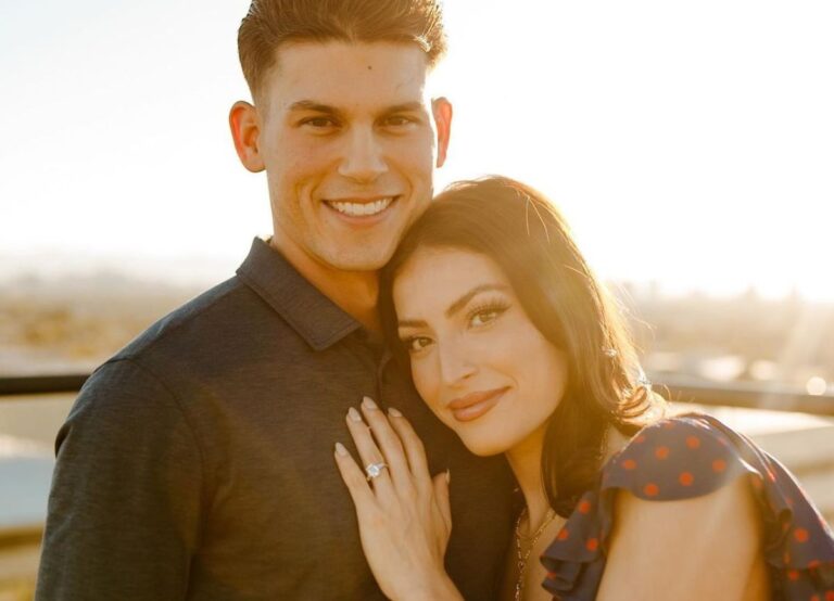 Sam Haggerty Pictured With His Future Wife Shania Lynn After Their Engagement In November 2022
