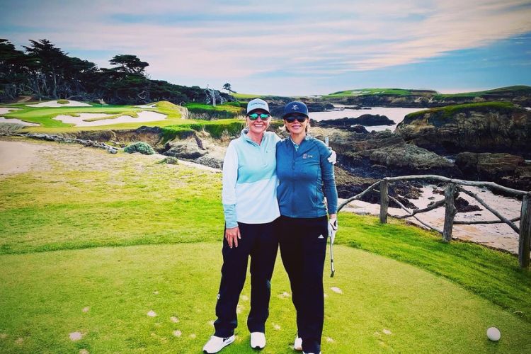 Sarah And Lisa Pictured At Cypress Point Club In 2022