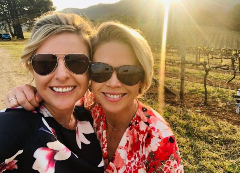 LPGA Golfer Sarah Kemp Pictured With Her Wife Lisa Cornwell In 2019