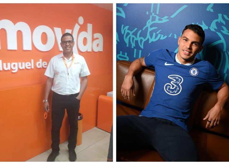 Chelsea Star Thiago Silva's Brother Works In The Brazilian Car Rental Company Movida