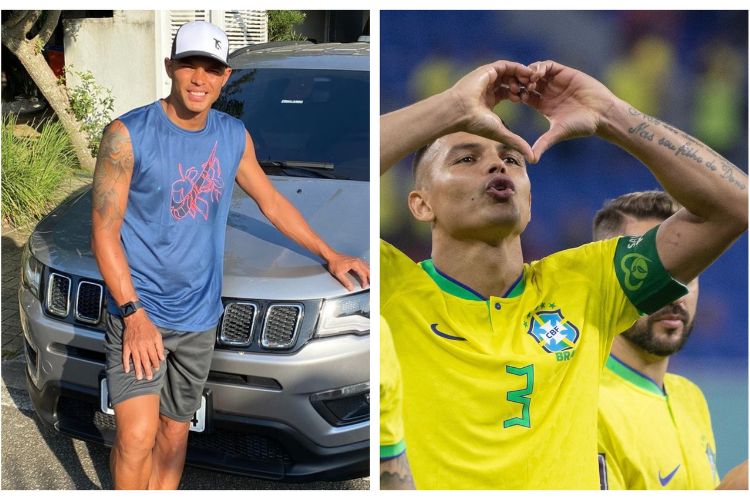 Thiago Silva Has One Tattoo Each On His Two Hands 