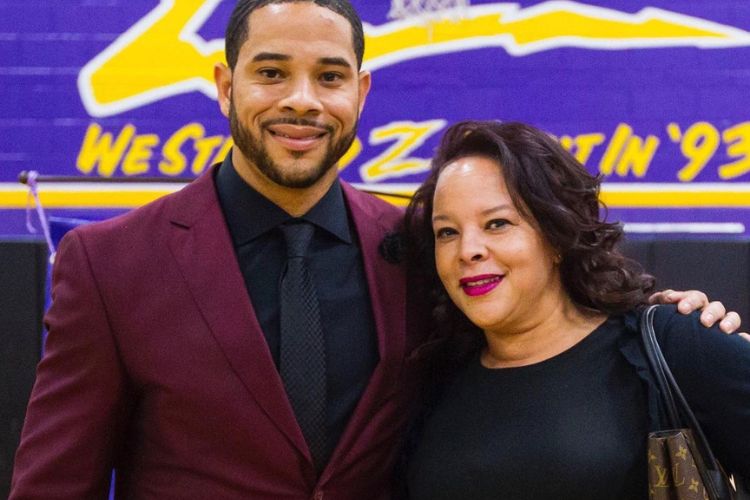 Tommy Pham Pictured With His Mom, Tawana Sharing The Snap The Occasion Of Mother's Day In 2019