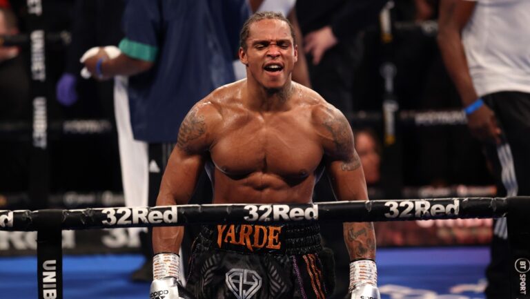 Anthony Yarde in the boxing ring