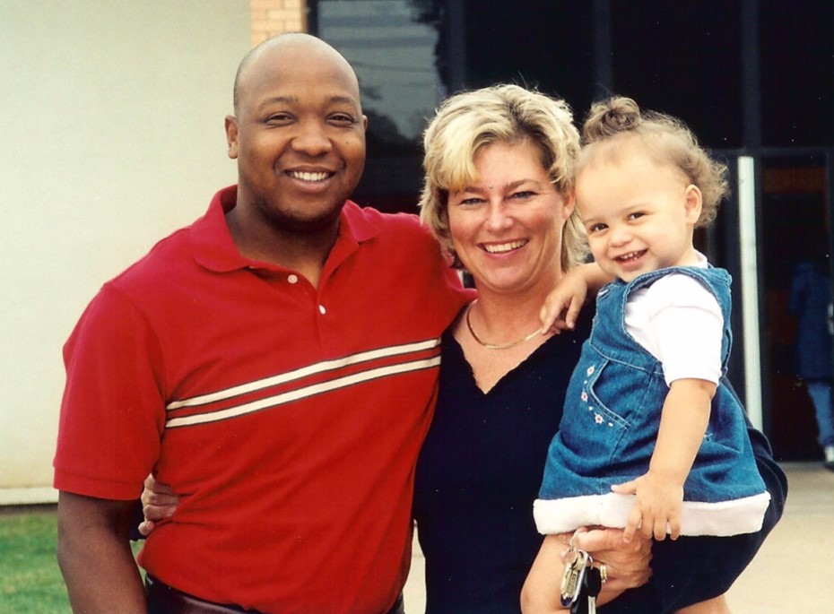 Jayda Coleman With Her Parents Cedric And Deana Coleman