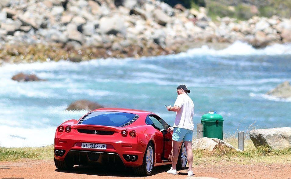 Ben Stokes Taking His Son In The Ferrari