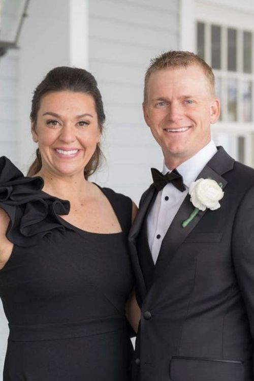 Adam Long With His Wife Emily