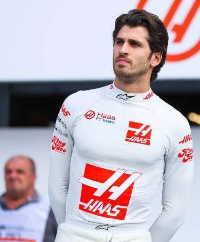 Antonio During His Time With HAAS