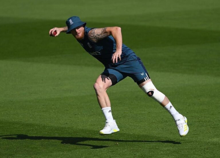 Ben Stokes Balling In The Pitch