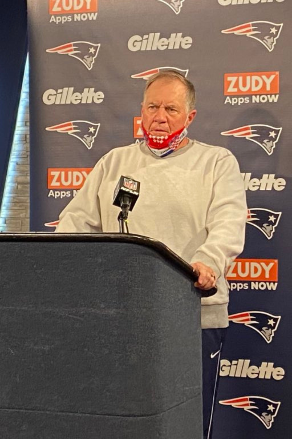 Bill Belichick Is The Head Coach Of The Patriots