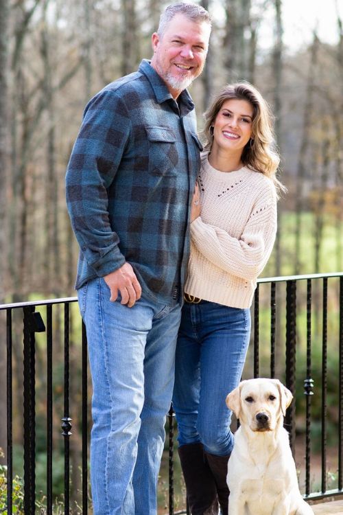 Chipper Jones' family, left to right, father Larry Wayne Jones, Sr